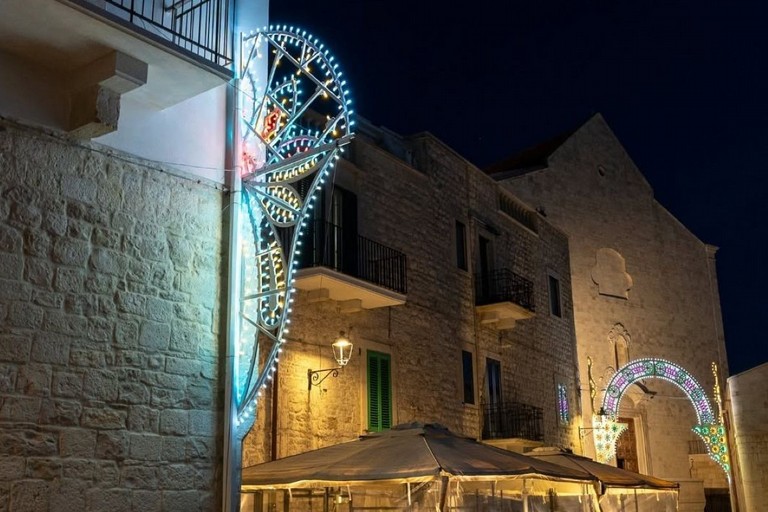 Festa Madonna delle Grazie - luminarie. <span>Foto Gianfranco Paulicelli </span>