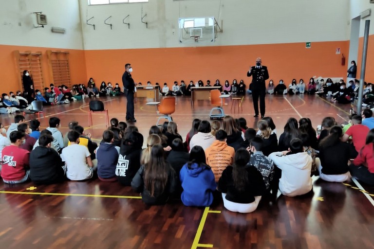 Filannino fa lezione a scuola