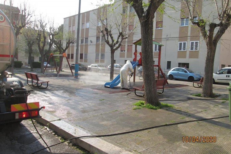 Sanificazione giochi
