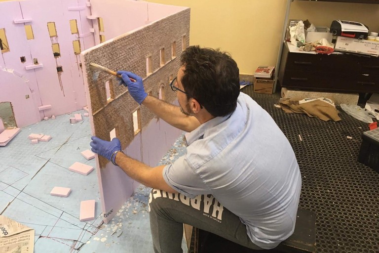 Presepisti al lavoro