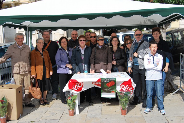 Il gruppo Aido Giovinazzo. <span>Foto Aido Giovinazzo</span>