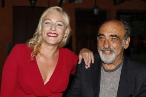 Antonella Bavaro con Alessandro Haber