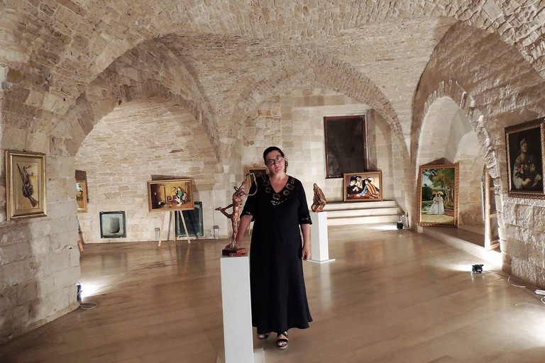 Antonella Merra nelle Sale del Bastione