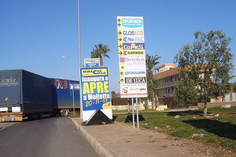 L'area industriale di Molfetta
