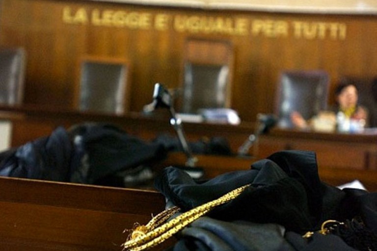 Un'aula di Tribunale