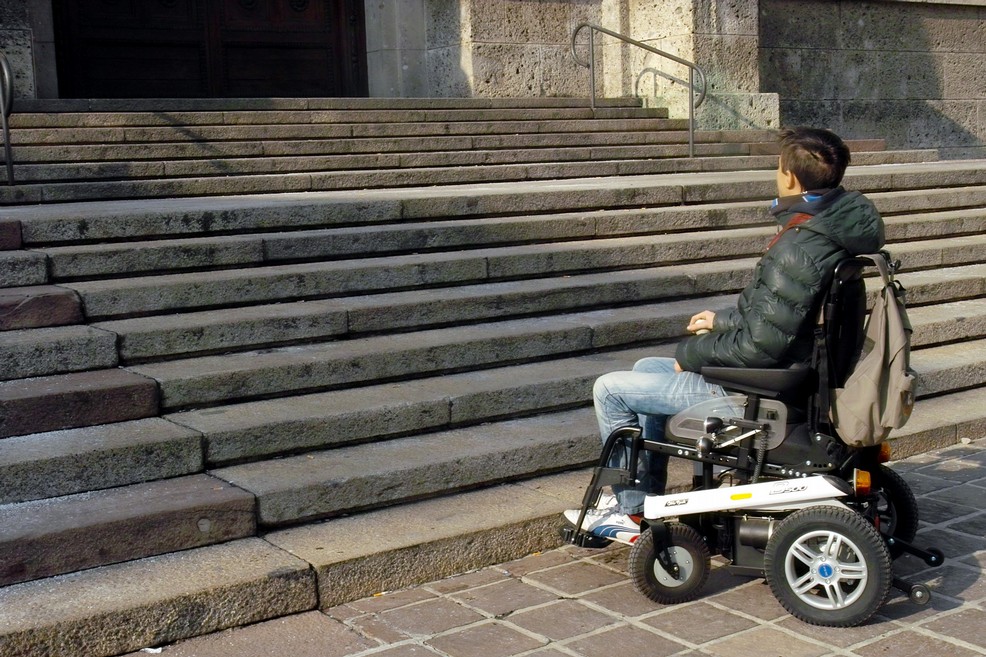 Barriere architettoniche nemico dei disabili