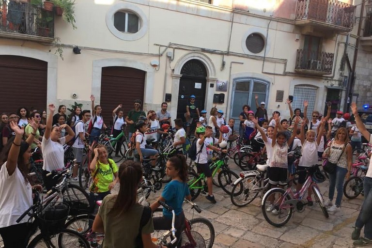 Il Bicibus di ieri