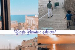 Il Comune di Giovinazzo ringrazia Serena Rossi e Davide Devenuto
