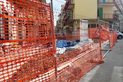 Nuova isola spartitraffico tra via Cialdini, via Milano e via Bitonto