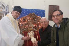 Il Comitato Feste di Giovinazzo ha accolto il Bambinello (FOTO)