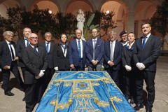 Il Manto della Madonna di Corsignano è di nuovo nell'Istituto San Giuseppe - FOTO