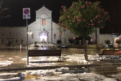 Grandinata improvvisa a Giovinazzo: le FOTO