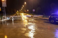 Maltempo su Giovinazzo: chiuso il sottovia di via Bitonto