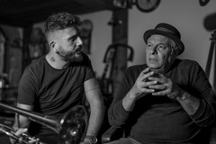 Michele Jamil Marzella ed Enzo Gragnaniello insieme per "La giornata mondiale della Terra"
