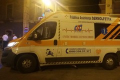 Scontro auto-moto in via Bitonto