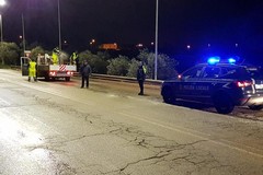 Mezzi spargisale in azione a Giovinazzo (FOTO)