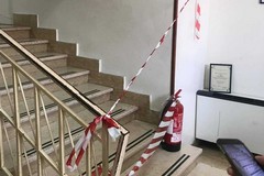 Infiltrazioni d'acqua all'Aldo Moro, intervengono i Vigili del Fuoco