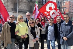 Sinistra Italiana Giovinazzo in piazza a Bari a sostegno dei lavoratori Enel