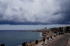 Arriva il maltempo: la foto da Ponente a Giovinazzo