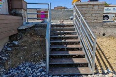 Località Cappella, sul litorale di Giovinazzo installata una nuova rampa d'accesso
