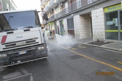 Disinfezione e sanificazione mattutina: LE FOTO