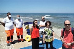 In Località Sabbione garantito l'accesso alla spiaggia per i disabili