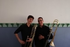 Amici per la pelle uniti dal trombone
