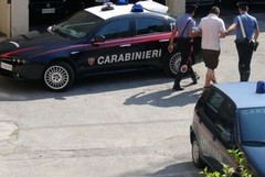 Ladro di mandorle preso dai Carabinieri