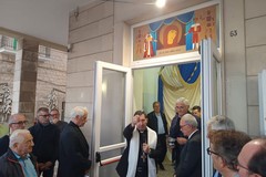 Benedetto l'altare mariano nella sede del Comitato Feste Patronali - FOTO e VIDEO