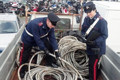 Furti di rame: controlli in tutta la Puglia