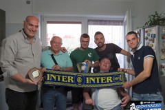 Angelo Depalma tessera n.1 dell'Inter Club Giovinazzo
