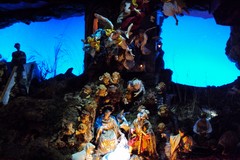 Svelato ieri il presepe di Saverio Amorisco