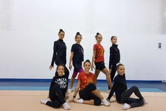 Ginnastica Iris in pedana a Modugno