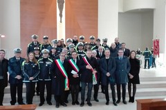 San Sebastiano, festa per la Polizia Locale di Giovinazzo, Molfetta e Terlizzi
