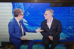 John Turturro ospite di Fabio Fazio che ricorda la cittadinanza giovinazzese