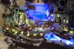 Il presepe di Alessandro Cavaliere a Spaccabari è una tela in 3D