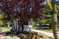 Materiale riciclato per abbellire la villetta di viale Moro (FOTO)