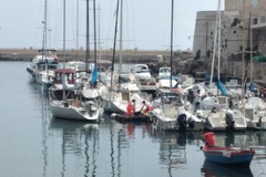 Allarme incendio al porto di Giovinazzo. Ma era un'esercitazione