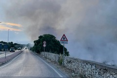 Incendio di sterpaglie: pomeriggio di lavoro per i Vigili del Fuoco