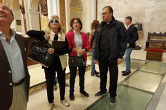 Rita Dalla Chiesa incontra i giovinazzesi. Incantata dalla Cattedrale