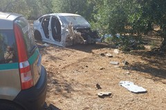 Trovate a Giovinazzo due auto rubate a Molfetta. Erano state cannibalizzate