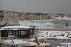 Lunedì vento e gelo su Giovinazzo