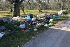 La zona del Casino della Principessa è una discarica