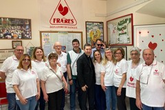 Monsignor Turturro benedice i donatori di sangue della Fratres Giovinazzo