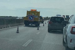 Incidente sulla SS16 in direzione Bari all'altezza di Cola Olidda