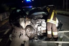 Schianto nella notte: cinque feriti sulla litoranea per Santo Spirito