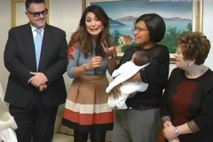 La Vita in Diretta a casa della piccola Marika