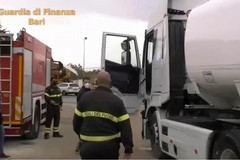 Ai Vigili del Fuoco un autoarticolato sequestrato a Giovinazzo