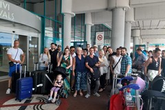 Due pullman di turisti tedeschi ed americani oggi a Giovinazzo