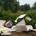 Discarica a cielo aperto in Località Pappalettere